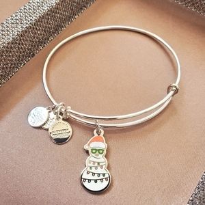 Alex and Ani Snowman Bracelet